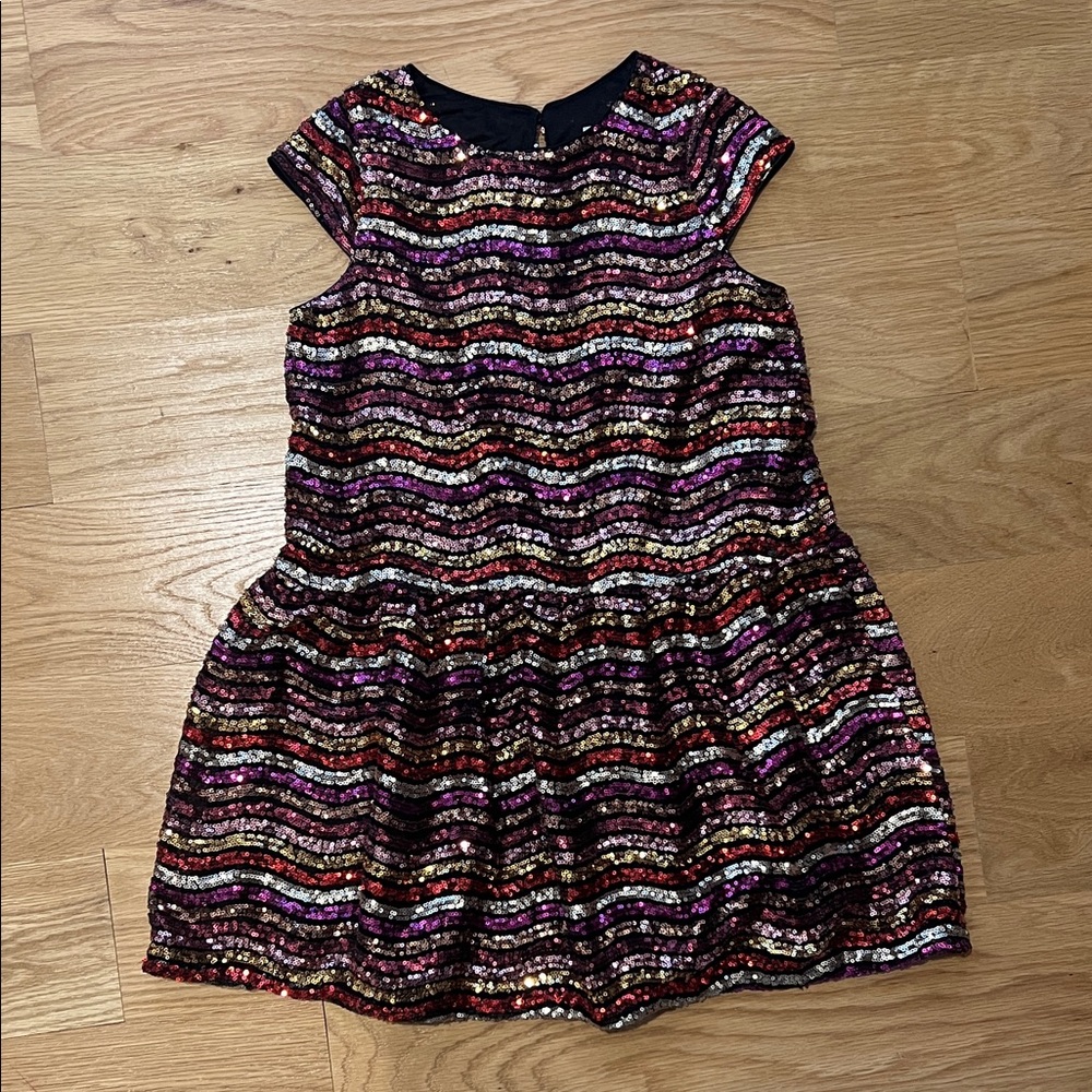 Peek Multicolor Sequin Kids Dress size 10